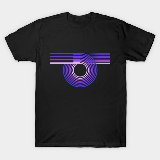 OSC - Keyboard Logo (Purple) T-Shirt by OpusScience